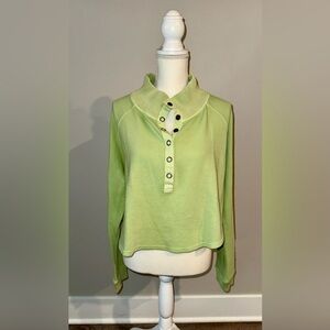 FP Movement by Free People Lime Green Sweatshirt